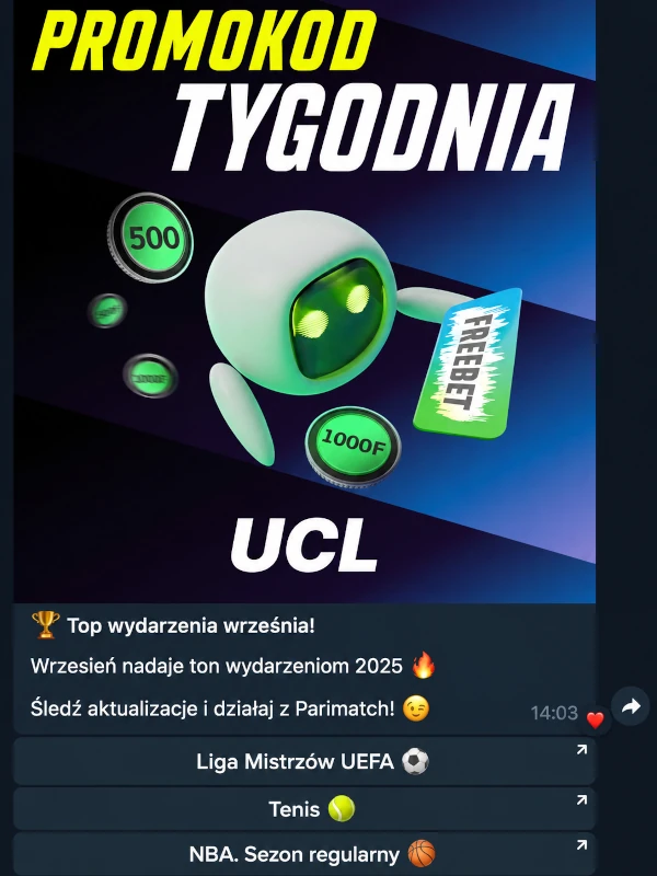 Kanał Telegram z aktualnymi adresami zapasowymi strony